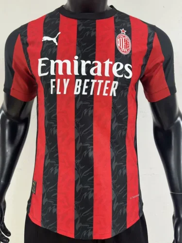 25-26 ACM Red Black Player Version Soccer Jersey