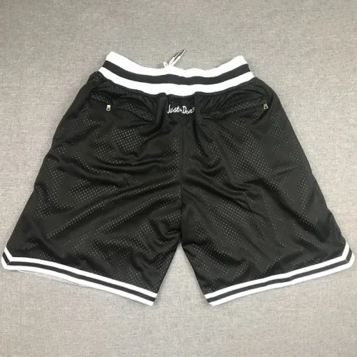 NETS Black City Edition Top Quality NBA Pocket Pants #篮网队