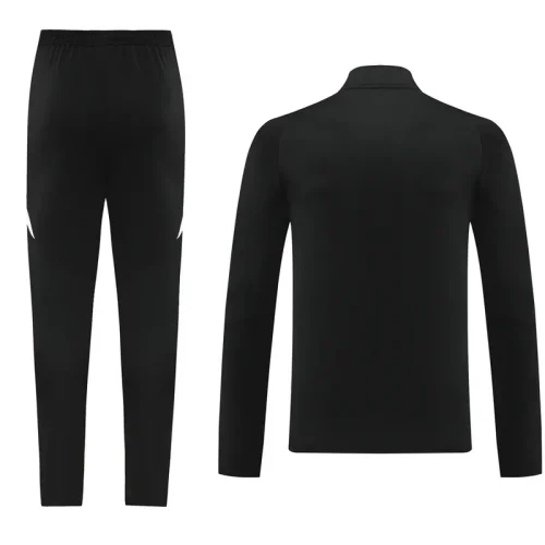 2024 AD Black Half Pull Tracksuit #AB06 (半拉链)