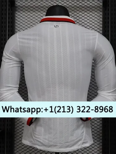 2024-25 ACM Away Long sleeve Player Version Soccer jersey (长袖球员)