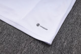 23-24 Man Utd White Half Pull Tracksuit (半拉链)