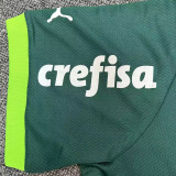 23-24 Palmeiras Home Fans Soccer Jersey (Print All Sponsor) 带全广告