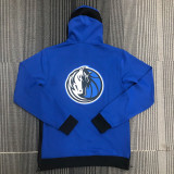 2022 DALLAS Player GI Blue Zip hoodie Jacket