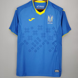 2021 Ukraine Away Soccer Jersey