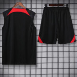 22-23 LIV Red Black Tank top and shorts suit