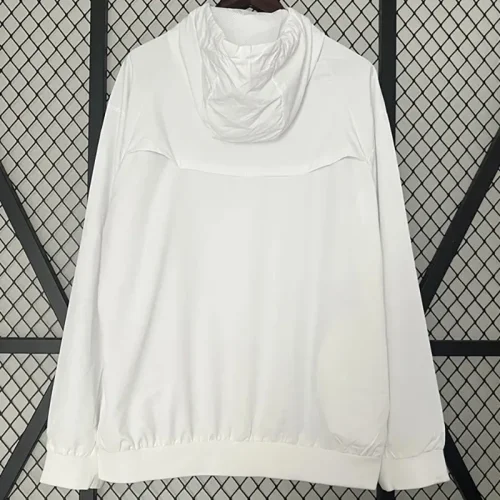 24-25 England White Windbreaker