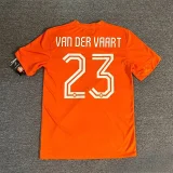 2014 Netherlands Home Retro Soccer Jersey