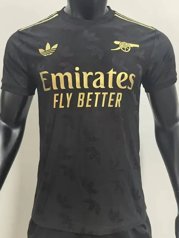 24-25 ARS Black Casual style Player Version Training shirts