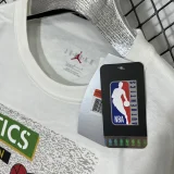 T196 Celtic Jordan White High Quality Casual T-Shirt
