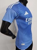 25-26 RMA Blue GoalKeeper Player Version Soccer Jersey