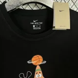 T128 Black High Quality Casual T-Shirt *派大星