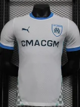 24-25 Marseille Home   Player Version Soccer Jersey