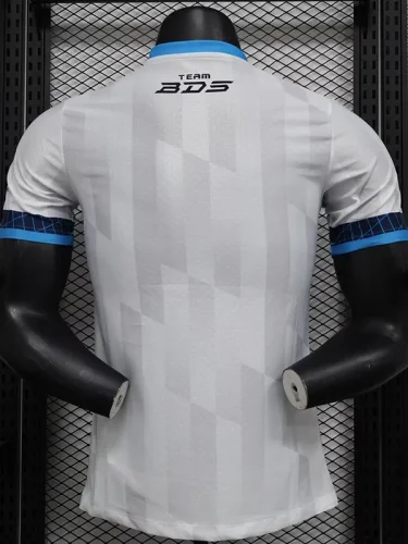 24-25 Marseille White Special Edition Player Version Soccer Jersey 设计