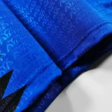 1994 Argentina Away Retro Soccer Jersey (钢印纹)