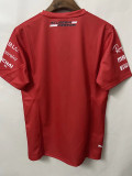 Ferrari Formula One Red Short Sleeve Racing Suit(法拉利圆领)