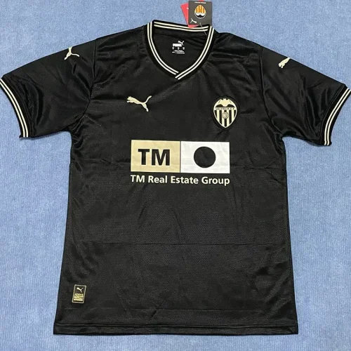 23-24 Valencia Black Special Edition Soccer Jersey
