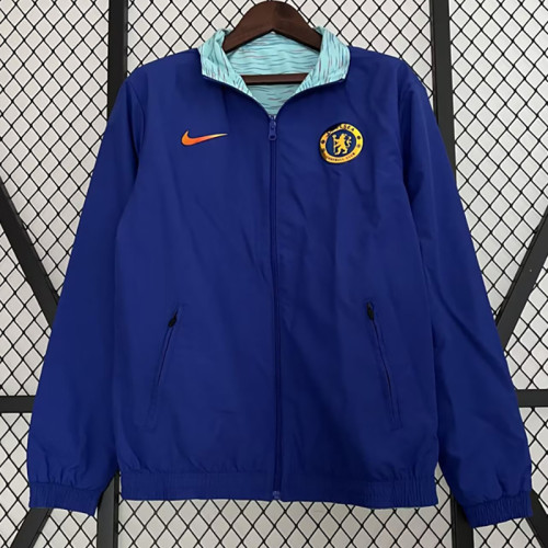 2023 CHE Blue & Green Double Sided Windbreaker (双面风衣)