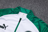 23-24 Palmeiras White Green Jacket Tracksuit #A659