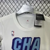 T113 HORNETS CHA White High Quality Casual T-Shirt