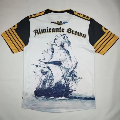 21-22 Almirante Brown White Special Edition Soccer jersey