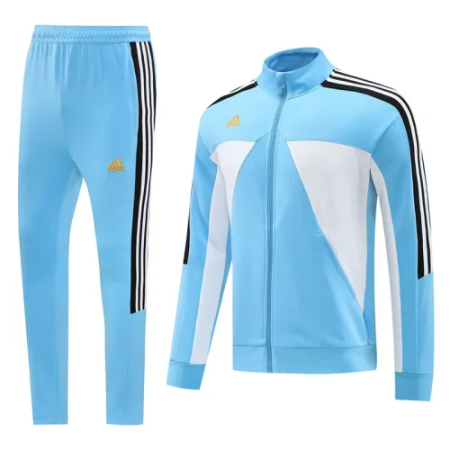 2024 AD Light blue Jacket Tracksuit #AJ20