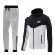 2024 NK Black gray Hoodie Jacket Tracksuit #NM08(黑灰色)