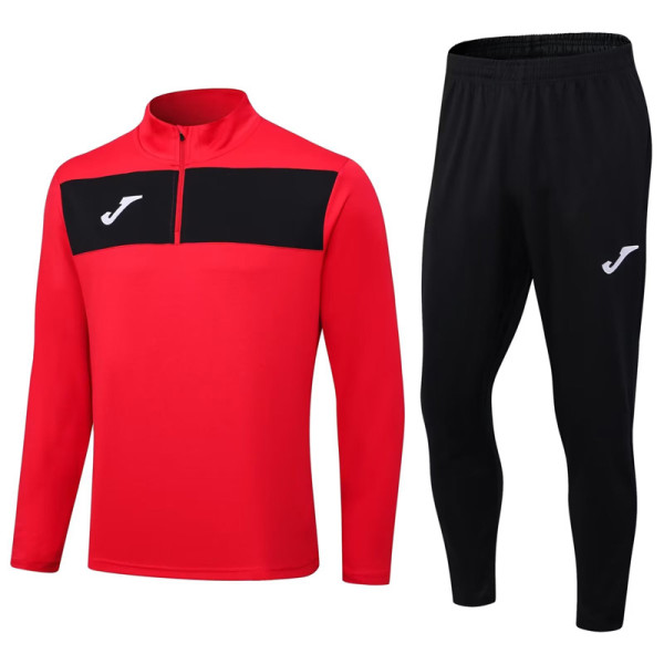 2023 JOMA Red Half Pull Tracksuit #2313 (半拉链)