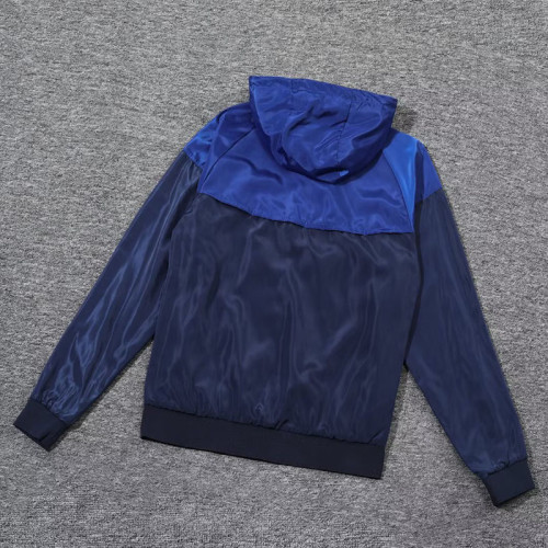 23-24 BAR Royal Blue Windbreaker (红标)