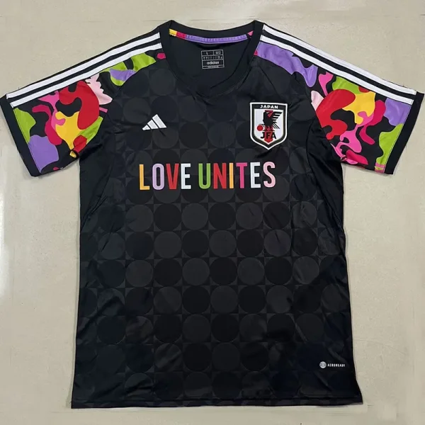 2024 Japan Black Joint Edition Training Shirts