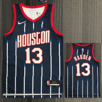 21-22 Rockets HARDEN #13 Dark blue City Edition Top Quality Hot Pressing NBA Jersey 21-22 Rockets HARDEN #13 Dark blue City Edition Top Quality Hot Pressing NBA Jersey