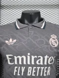 24-25 RMA Third Long Sleeve Player Version Soccer Jersey (长袖球员)