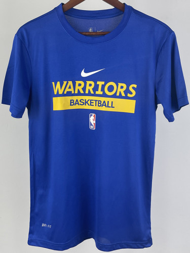 2023 WARRIORS Blue Quick drying T-shirt