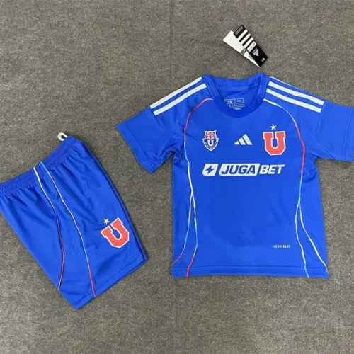 25-26 Universidad De chile Home kids Soccer Jersey