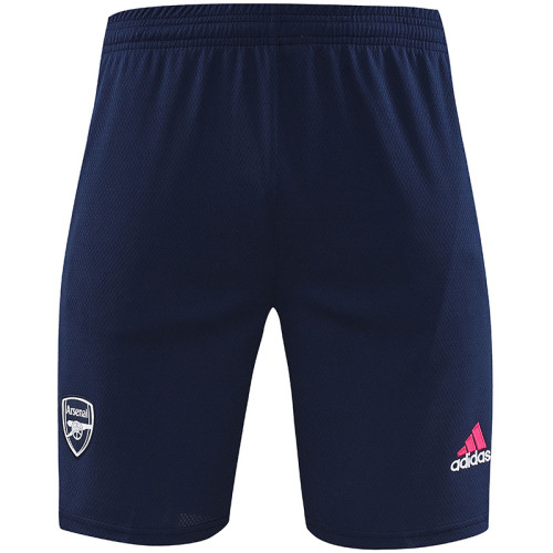 23-24 ARS Royal Blue Pink Training Shorts Pants (粉红边）