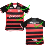 24-25 Flamengo Home Player Version Soccer Jersey