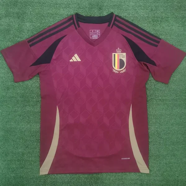 2024 Belgium Home Fans Soccer Jersey