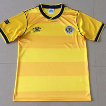 1986  Scotland Away Retro Soccer Jersey