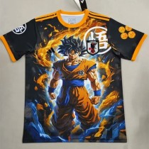 24-25 Japan Black Special Edition Fans Training shirts 悟空黄