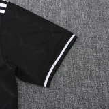 25-26 Man Utd Black Polo Short Sleeve