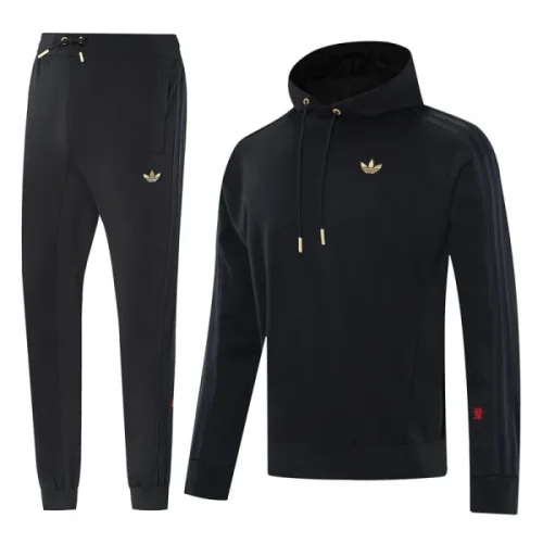 2025 AD Black Commemorative Edition Hoodie Tracksuit (卫衣套装)