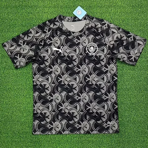 25-26 Man City Grey Black Training shirts