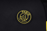 23-24 PSG Jordan Black Hoodie Jacket Tracksuit #F448