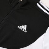 23-24 AD Black Grey Jacket Tracksuit #AJ15