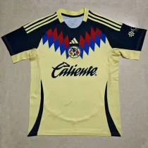 25-26 Club America Light Yellow Fans Soccer Jersey*浅黄