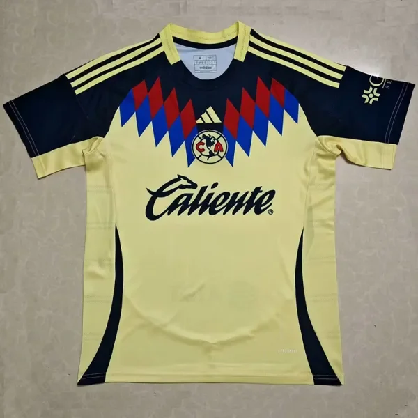 25-26 Club America Light Yellow Fans Soccer Jersey*浅黄