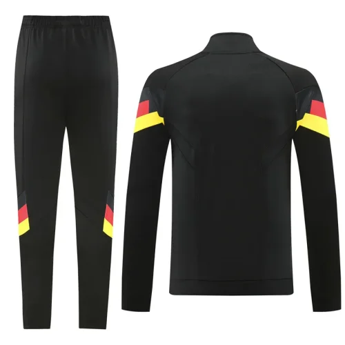 24-25 Germany Black Jacket Tracksuit #06