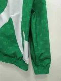 1995 Mexico Lake blue & Green Retro Double Sided Windbreaker (双面风衣)
