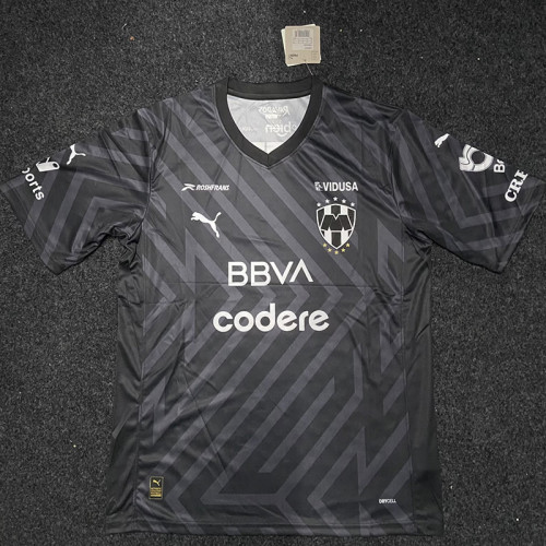 23-24 Monterrey Grey Black GoalKeeper Soccer Jersey