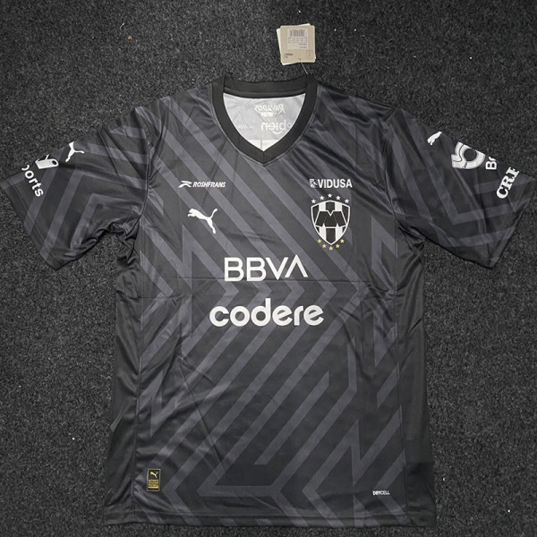 23-24 Monterrey Grey Black GoalKeeper Soccer Jersey