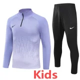 2024 NK Purple Kids Half Pull Tracksuit (童装)(半拉链)